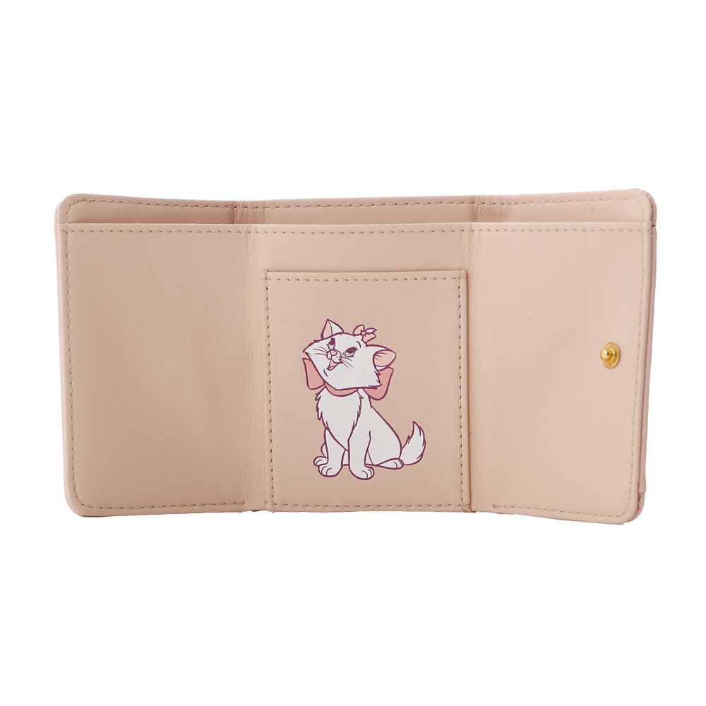 Plus Anq(プラスアンク) 『おしゃれキャット』デザイン 三つ折り財布 ウォレット 婦人用【数量限定】