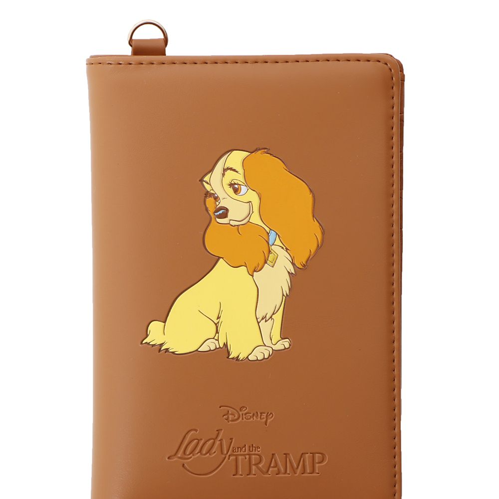 公式 ショップディズニー Plus Anq プラスアンク わんわん物語 デザイン パスポートケース 数量限定