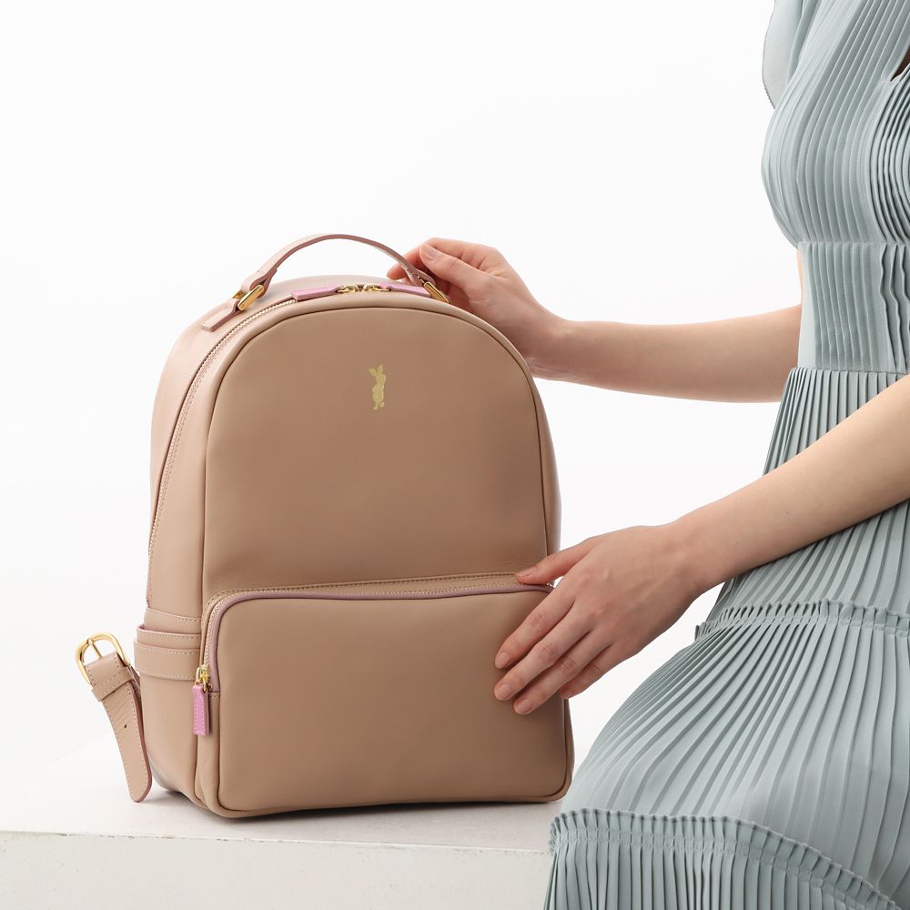 Plus Anq(プラスアンク) 『くまのプーさん』 ピグレット デザイン リュックサック 婦人用