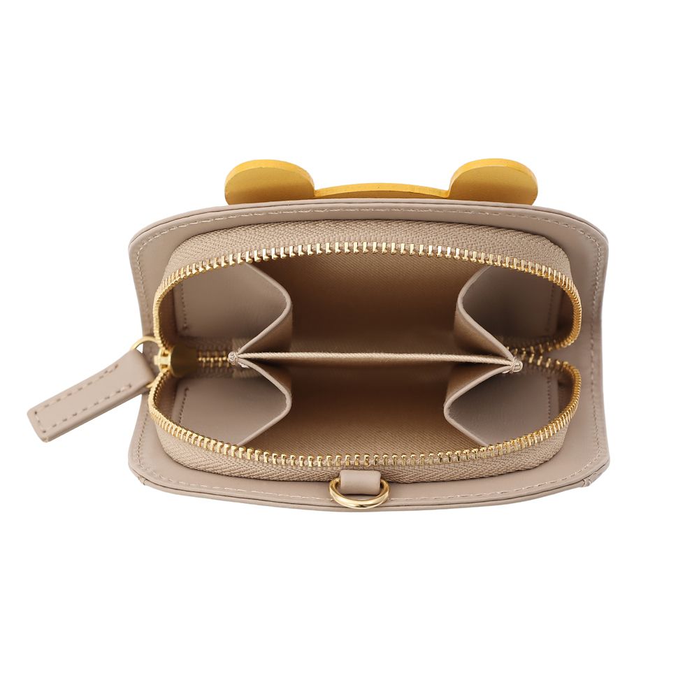 【数量限定】【Plus Anq(プラスアンク)】『くまのプーさん』 プー デザイン コインケース 婦人用