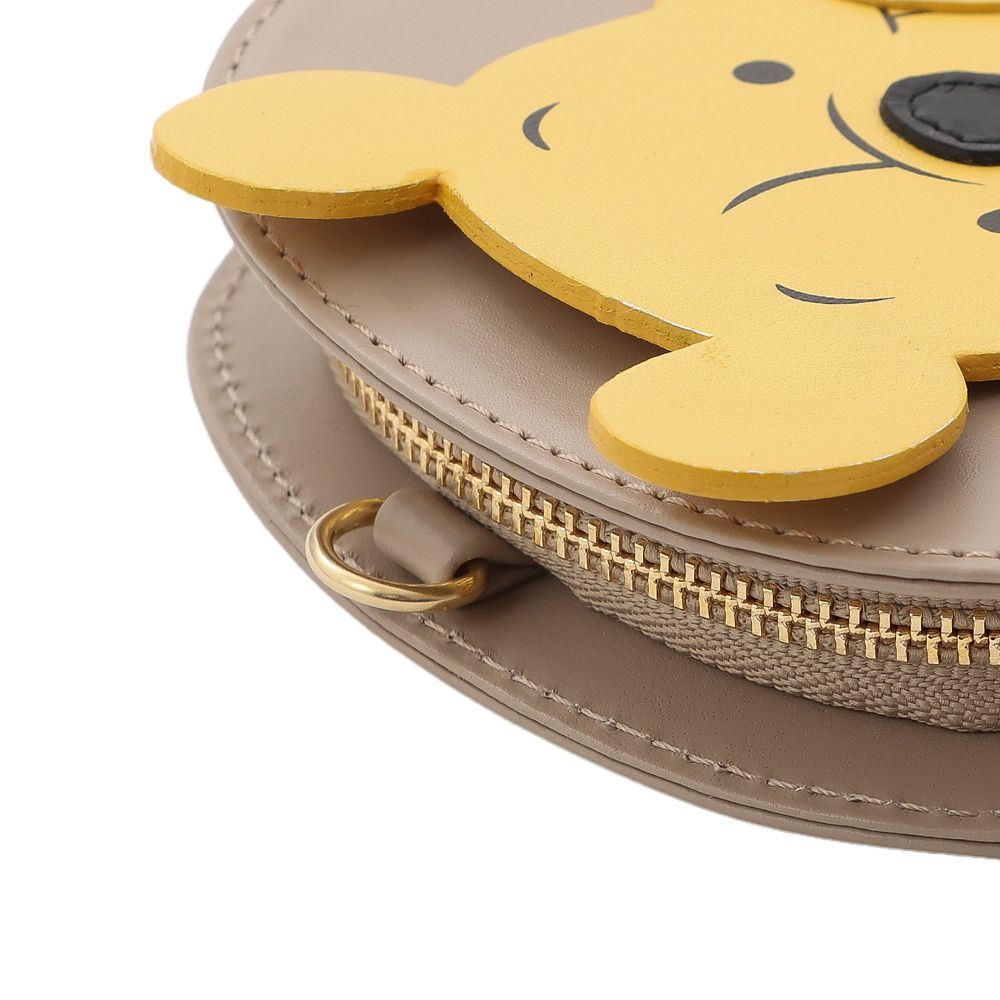 【数量限定】【Plus Anq(プラスアンク)】『くまのプーさん』 プー デザイン コインケース 婦人用