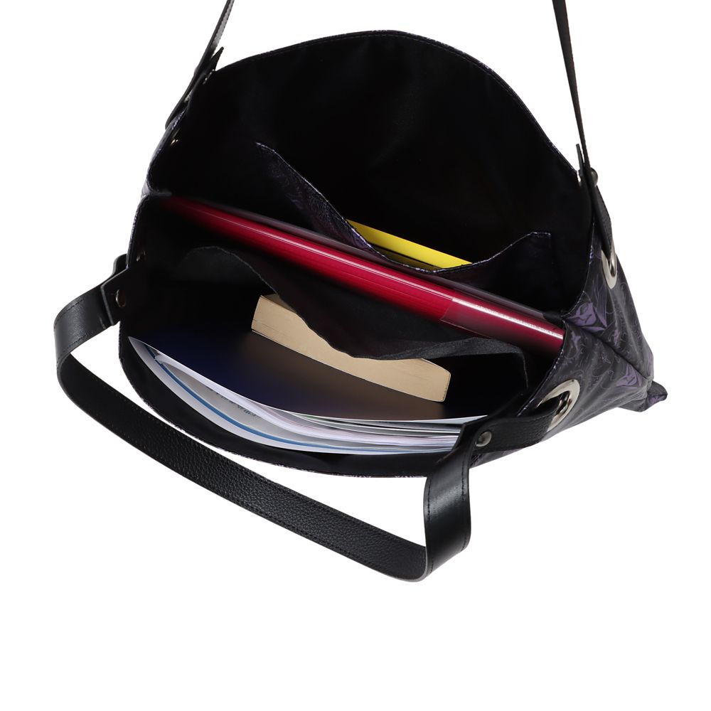 Plus Anq(プラスアンク) ディズニーヴィランズ &rdquo;マレフィセント&rdquo; デザイン トートバッグ 婦人用