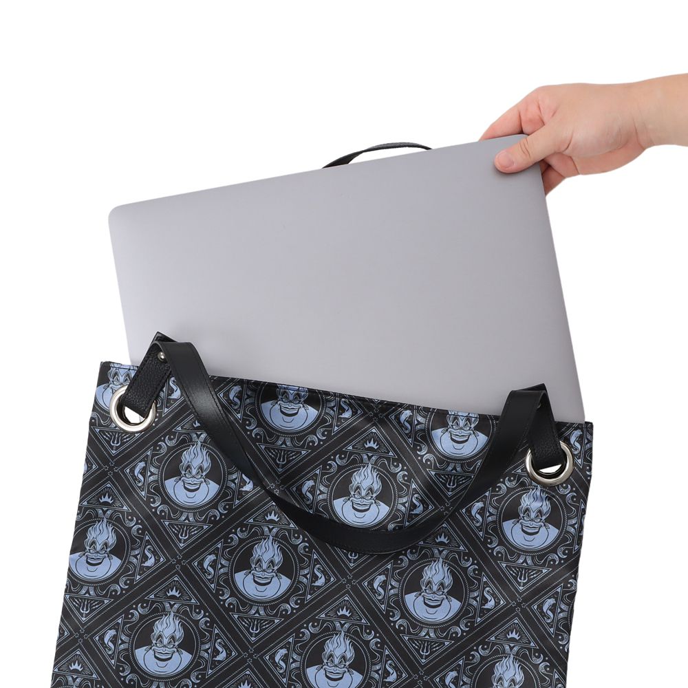 Plus Anq(プラスアンク) ディズニーヴィランズ &rdquo;アースラ&rdquo; デザイン トートバッグ 婦人用