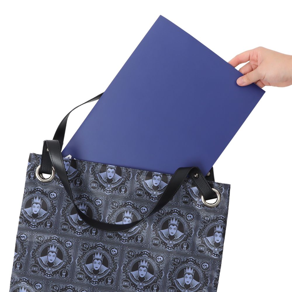 Plus Anq(プラスアンク) ディズニーヴィランズ &rdquo;女王（魔女）&rdquo; デザイン トートバッグ 婦人用