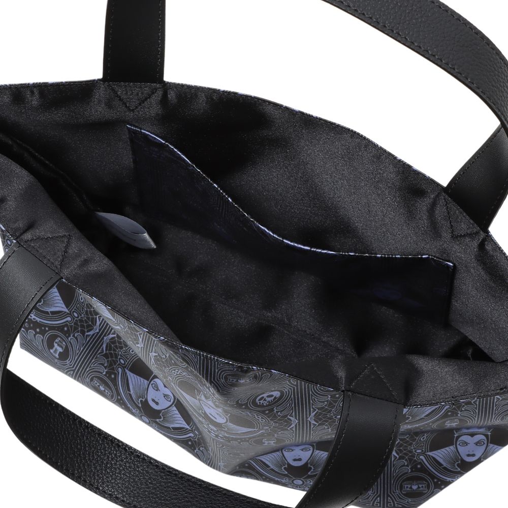 Plus Anq(プラスアンク) ディズニーヴィランズ &rdquo;女王（魔女）&rdquo; デザイン ミニトートバッグ 婦人用