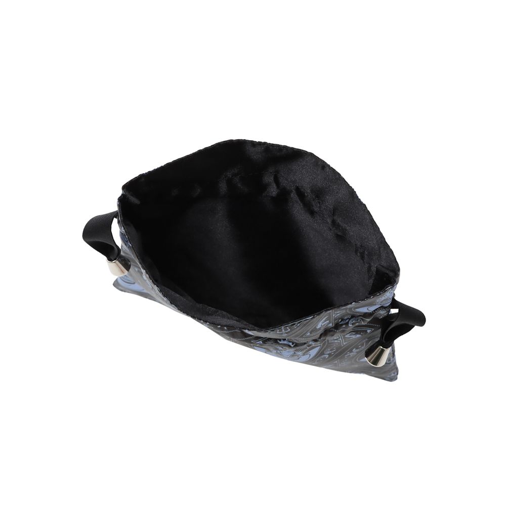 Plus Anq(プラスアンク) ディズニーヴィランズ &rdquo;アースラ&rdquo; デザイン 巾着 大小２枚組 婦人用