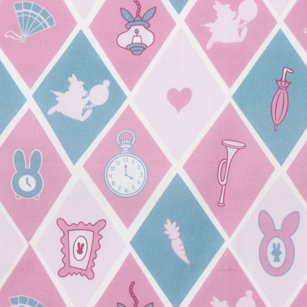 公式 ショップディズニー 数量限定 Plus Anq プラスアンク ふしぎの国のアリス デザイン スカーフ風ハンカチ