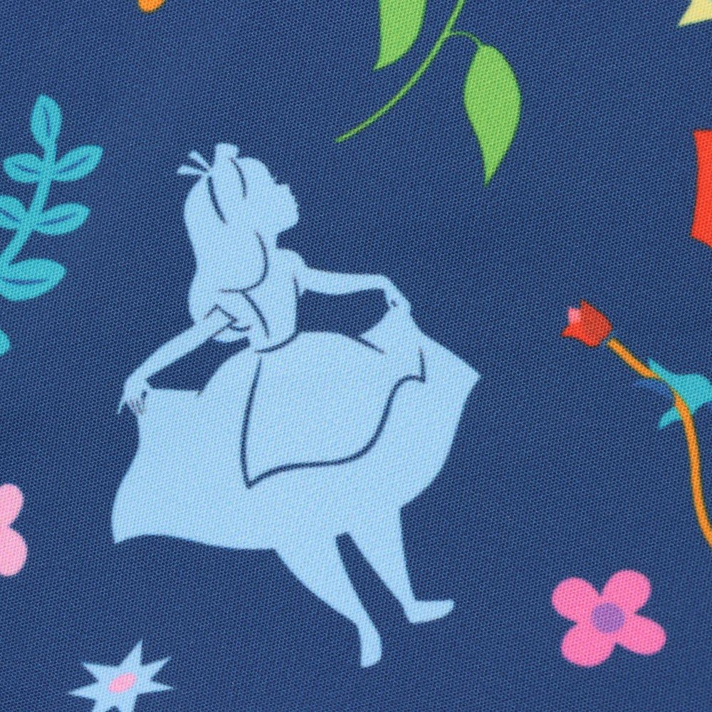 Plus Anq(プラスアンク) 『ふしぎの国のアリス』デザイン 折りたたみ傘 婦人用