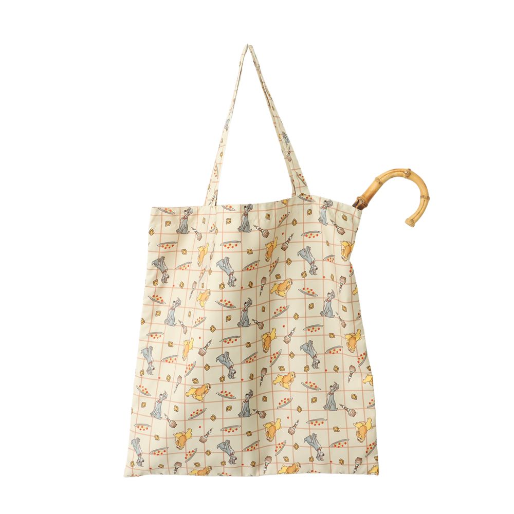 【Plus Anq(プラスアンク)】『わんわん物語』デザイン 折りたたみ傘 婦人用