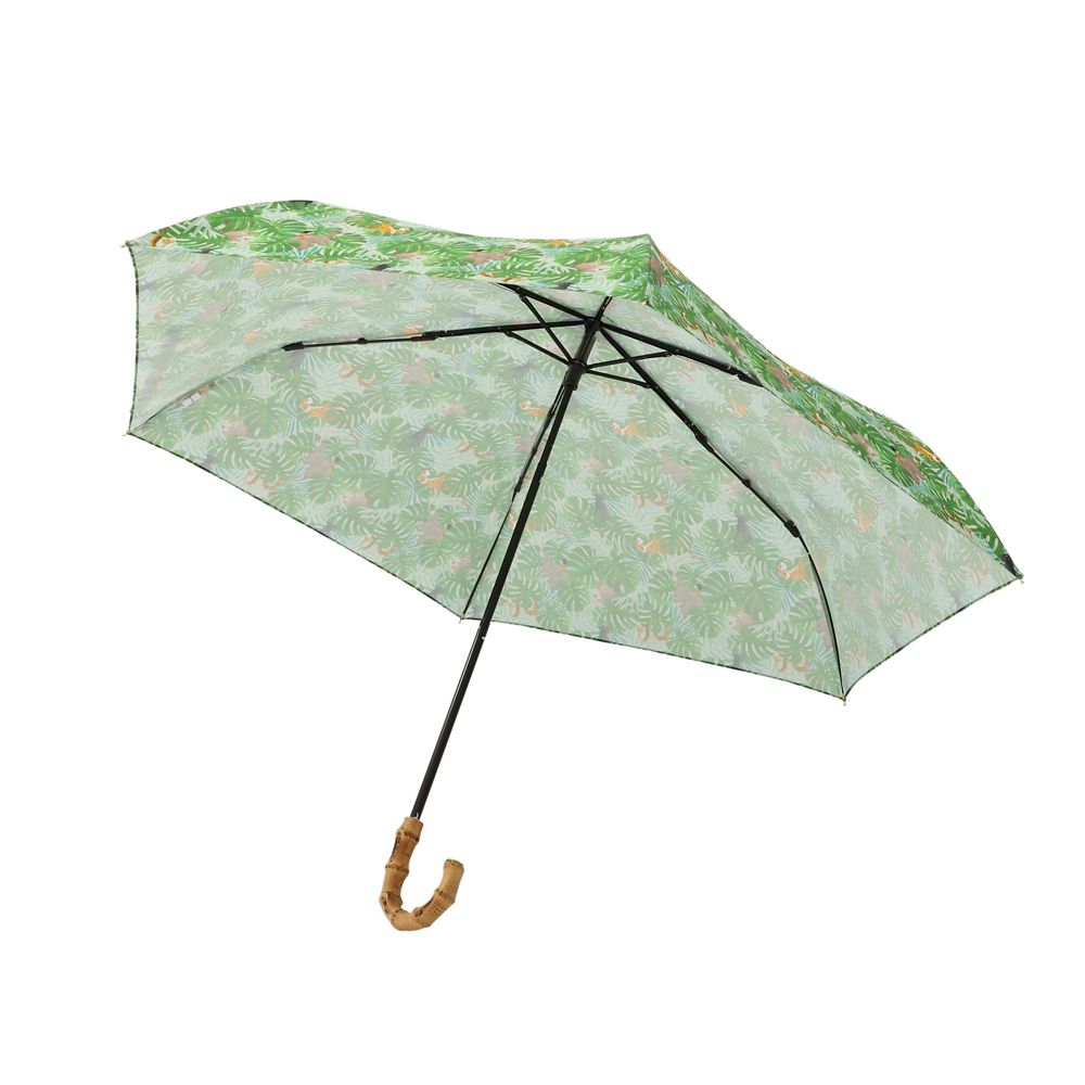 Plus Anq(プラスアンク) 『ジャングルブック』デザイン 折りたたみ傘 婦人用