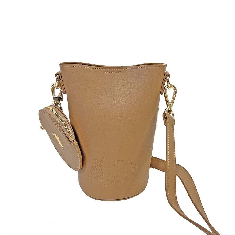 Plus Anq(プラスアンク)  『くまのプーさん』 プー デザイン ボトルバッグ 婦人用