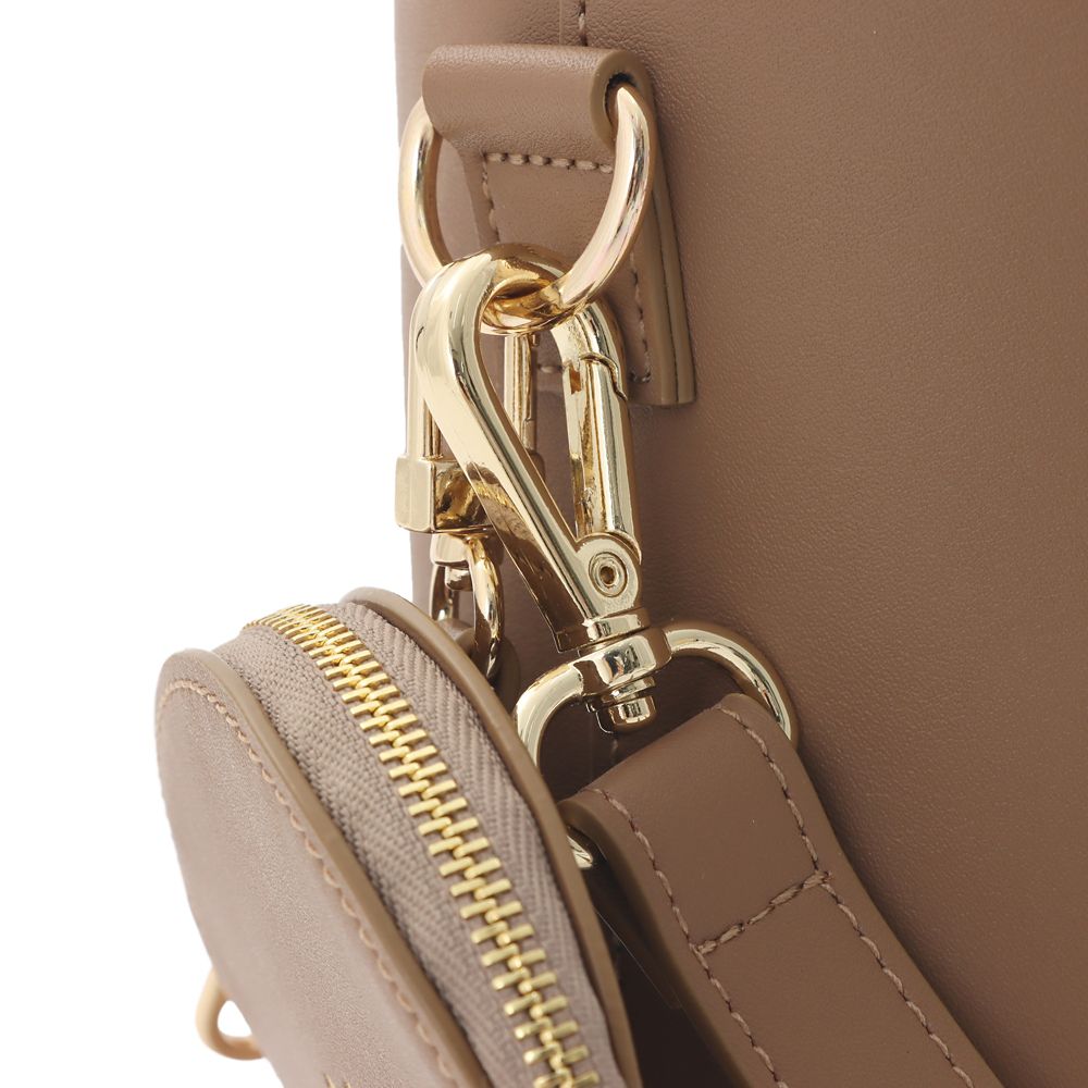 Plus Anq(プラスアンク)  『くまのプーさん』 プー デザイン ボトルバッグ 婦人用