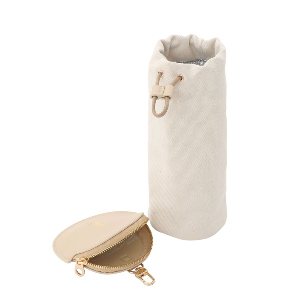 Plus Anq(プラスアンク)  『くまのプーさん』 ピグレット デザイン ボトルバッグ 婦人用