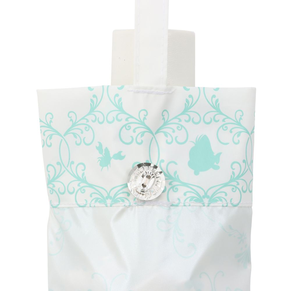 【数量限定】【Plus Anq(プラスアンク)】プリンセス「アリエル」デザイン 折りたたみ 日傘 婦人用