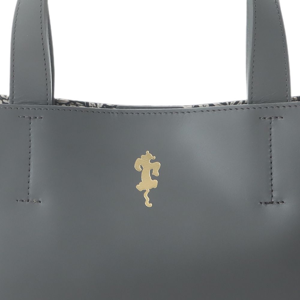 Plus Anq(プラスアンク)  「くまのプーさん」ティガー デザイン レザートートバッグ 婦人用