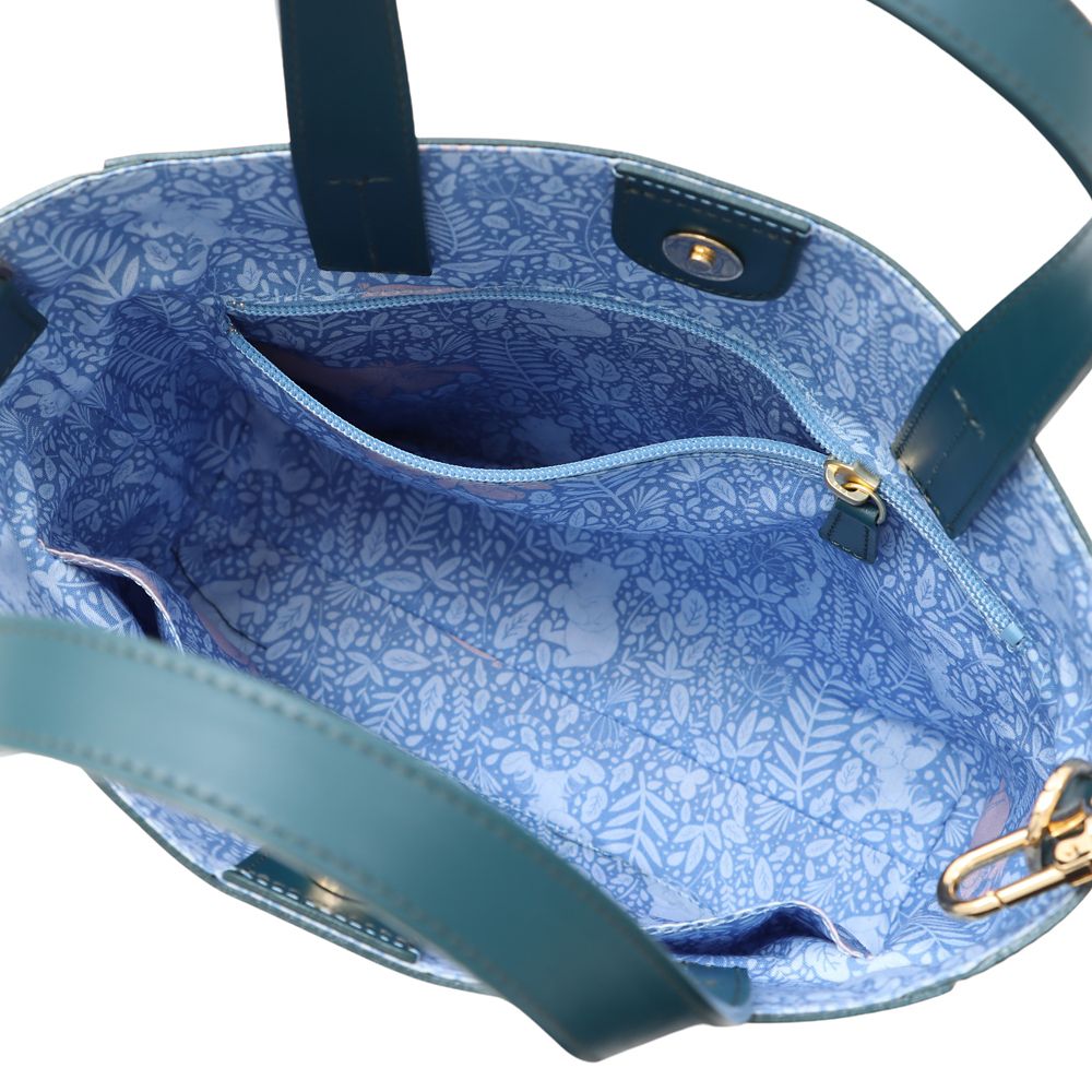 Plus Anq(プラスアンク) 「くまのプーさん」イーヨー デザイン レザートートバッグ 婦人用