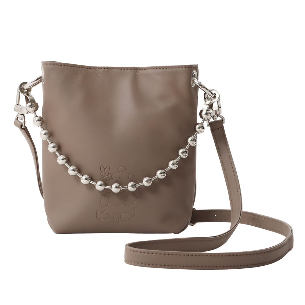 Plus Anq(プラスアンク) 「くまのプーさん」デザイン クロスボディバッグ