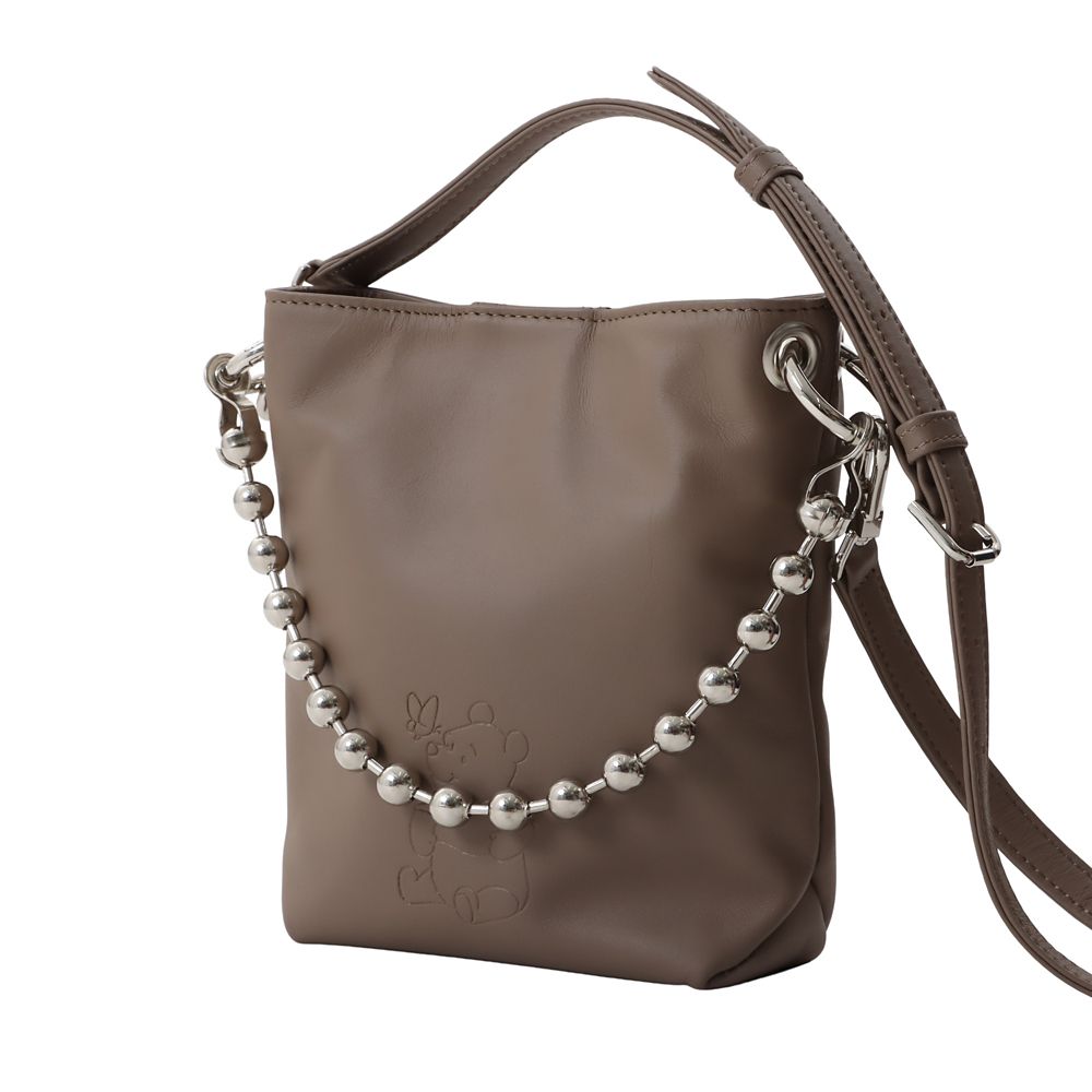 Plus Anq(プラスアンク) 「くまのプーさん」デザイン クロスボディバッグ