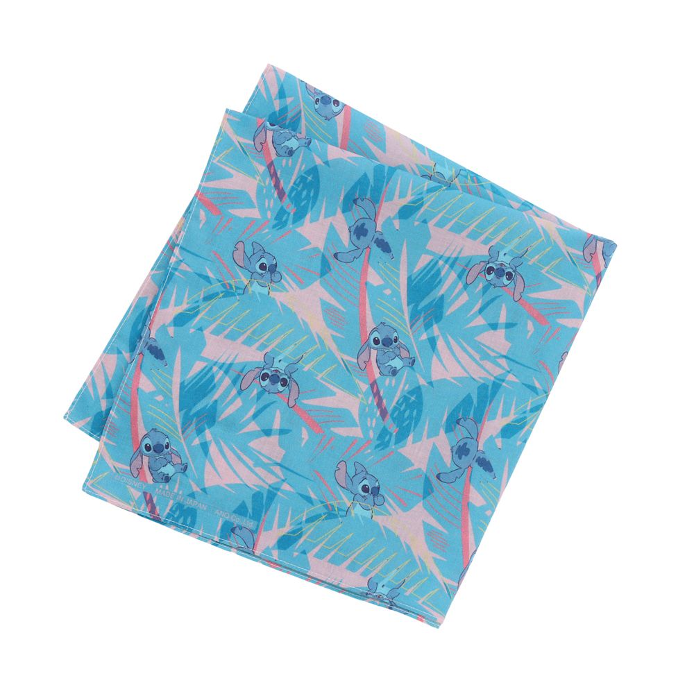 【Plus Anq(プラスアンク)】『リロ＆スティッチ』デザイン スカーフハンカチ