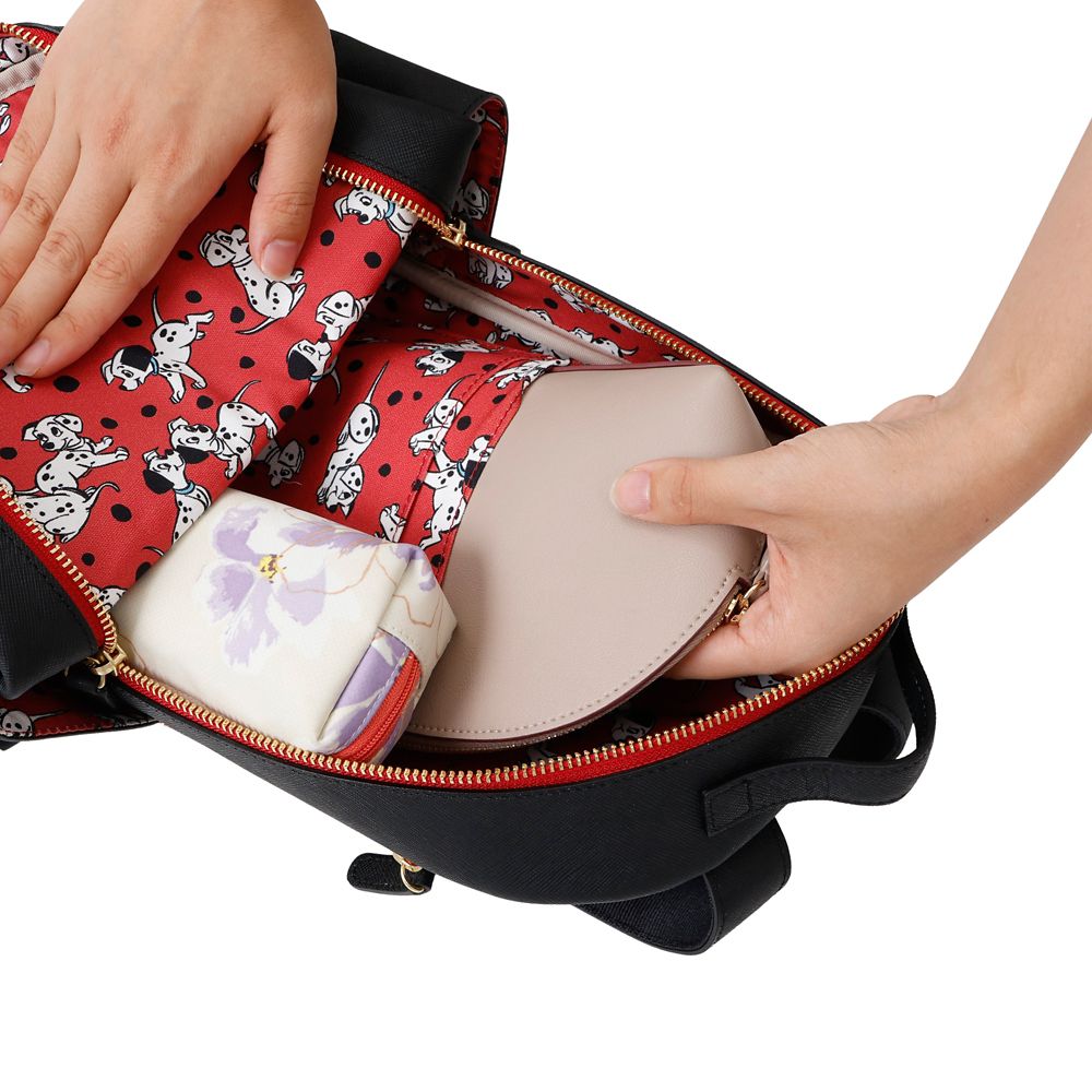 Plus Anq(プラスアンク)  レザー ミニリュック 『101匹わんちゃん』デザイン 数量限定