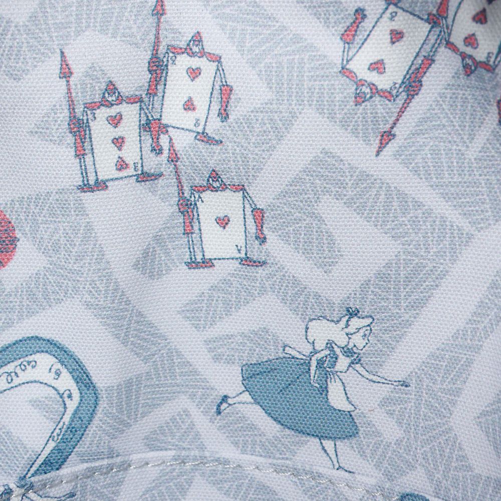 Plus Anq(プラスアンク)  レザー ミニリュック 『ふしぎの国のアリス』デザイン 数量限定