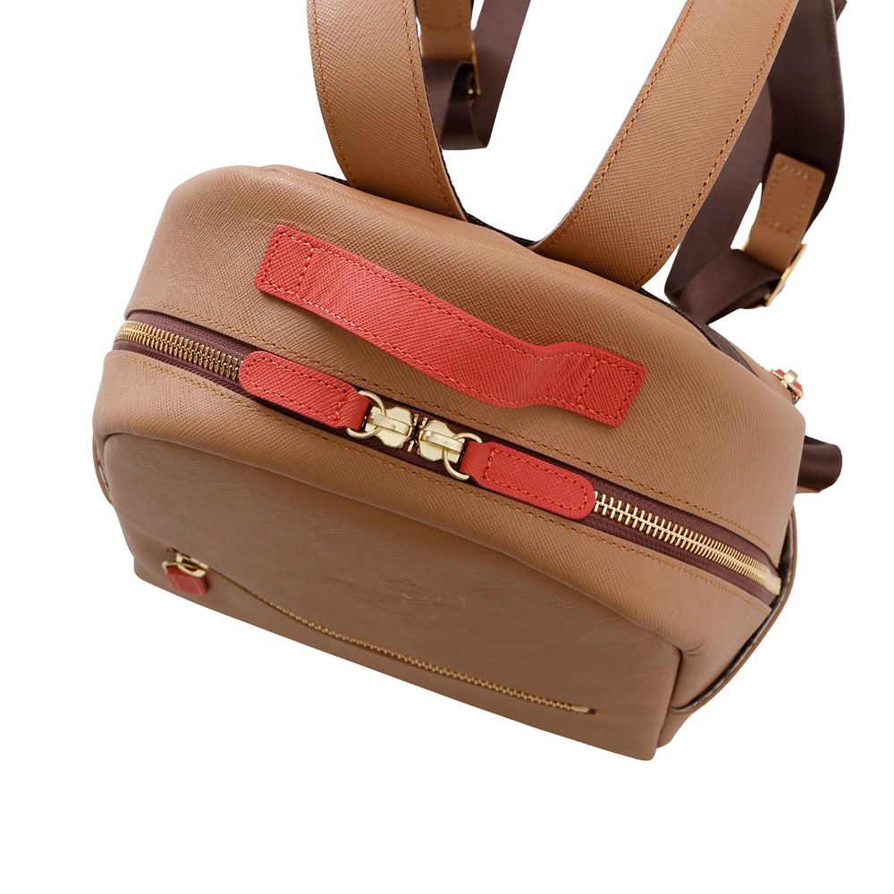 Plus Anq(プラスアンク)  レザー ミニリュック 『バンビ』デザイン 数量限定