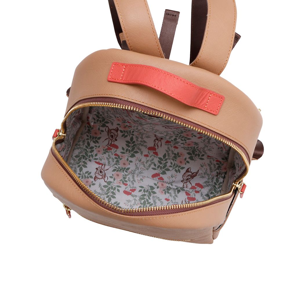 Plus Anq(プラスアンク)  レザー ミニリュック 『バンビ』デザイン 数量限定