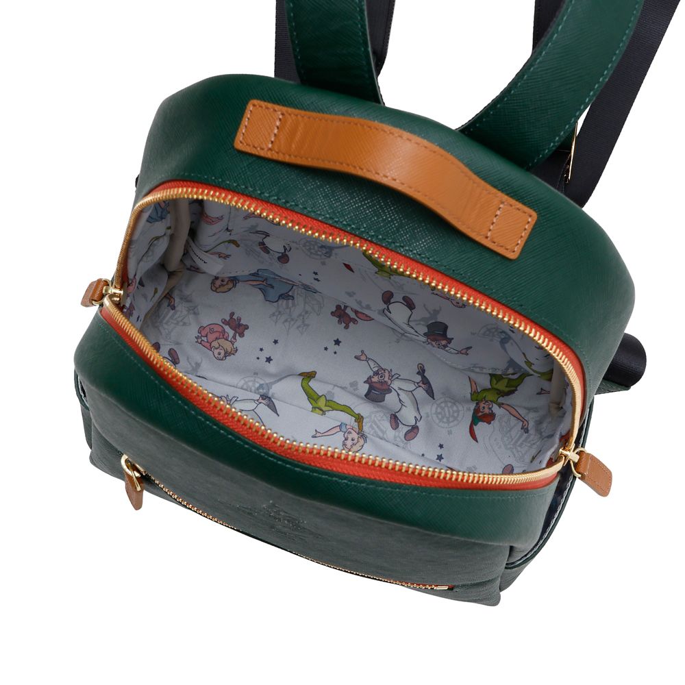 Plus Anq(プラスアンク)  レザー ミニリュック 『ピーター・パン』デザイン 数量限定