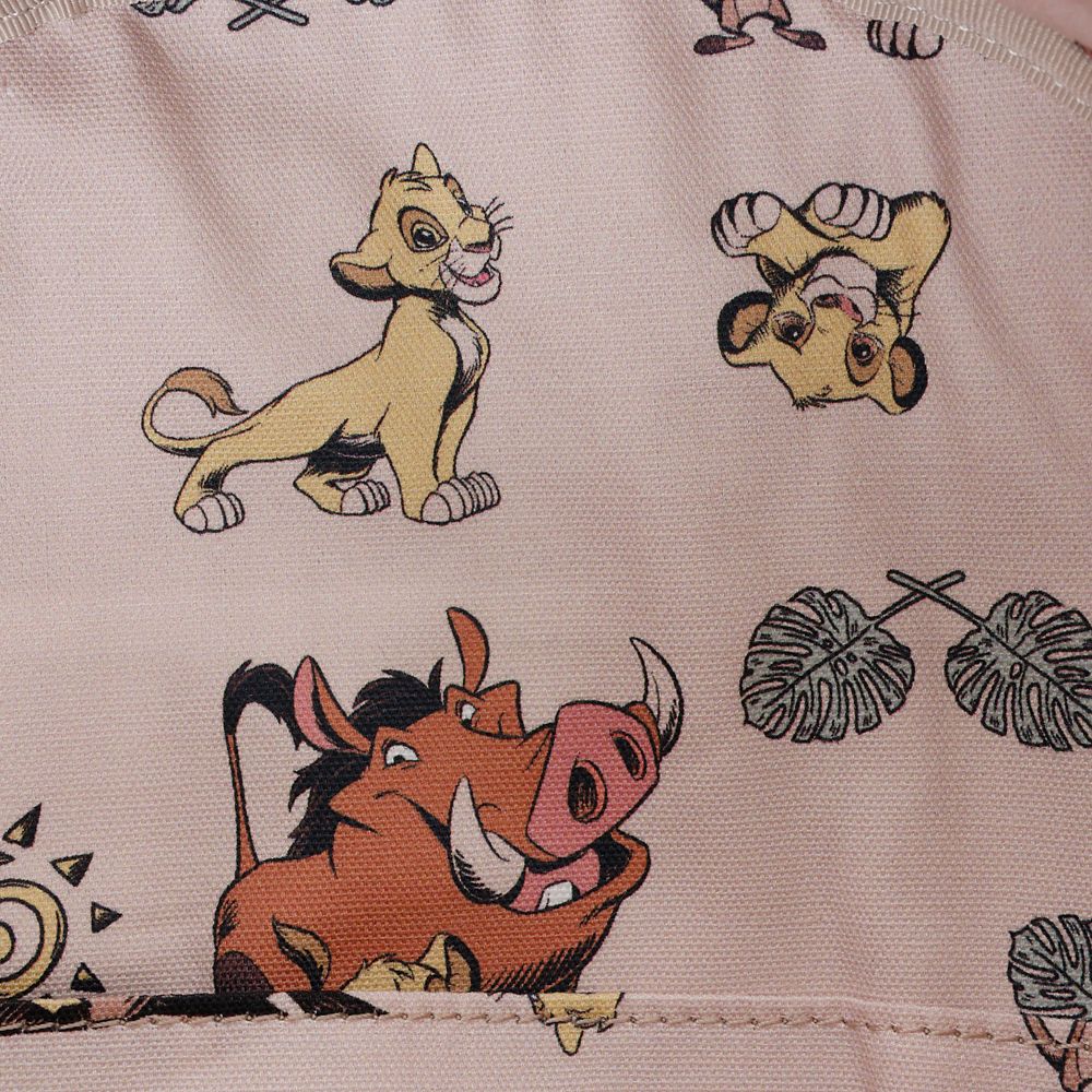 Plus Anq(プラスアンク)  レザー ミニリュック 『ライオン・キング』デザイン 数量限定