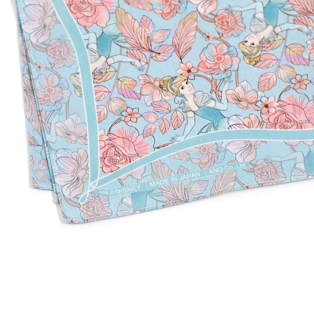 Plus Anq(プラスアンク) 「シンデレラ」 デザイン ハンカチ巾着セット 数量限定