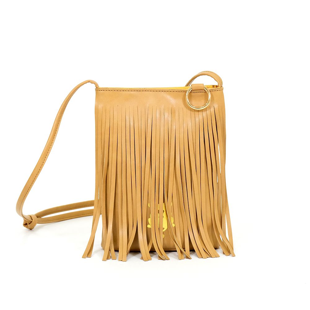 Plus Anq(プラスアンク)  『ライオン・キング』 シンバ デザイン フリンジショルダーバッグ&チャーム