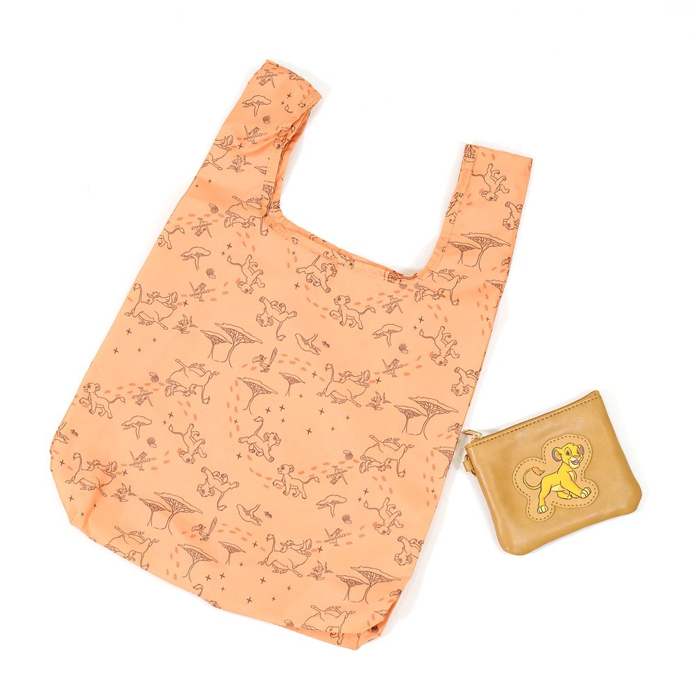 【Plus Anq(プラスアンク)】『ライオン・キング』 シンバ デザイン ポーチ＆エコバッグ