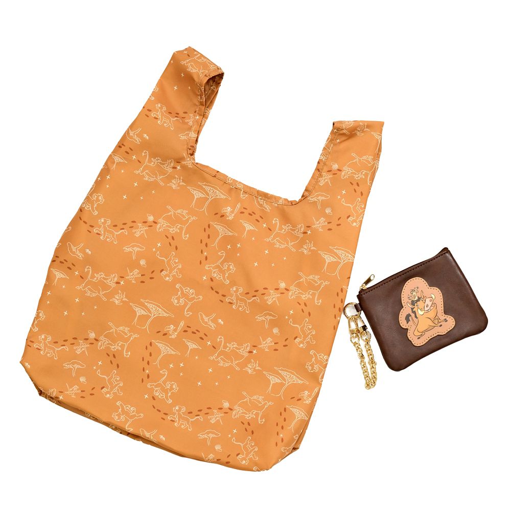 【Plus Anq(プラスアンク)】『ライオン・キング』 ティモンとプンバァ デザイン ポーチ＆エコバッグ