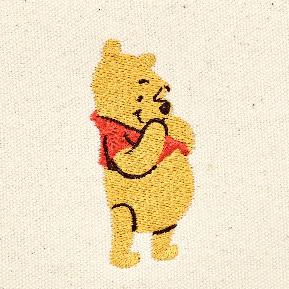 Plus Anq(プラスアンク)  くまのプーさん デザイン キャンバストートバッグ