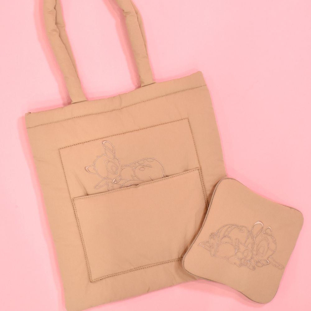 
  Plus Anq(プラスアンク) バンビ デザイン パデッドトートバッグ