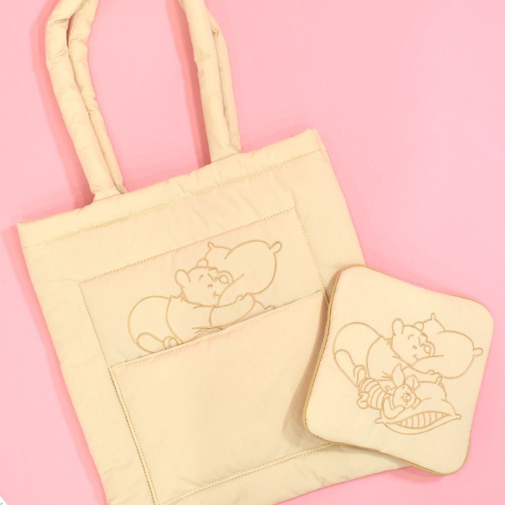 
  Plus Anq(プラスアンク) くまのプーさん デザイン パデッドトートバッグ