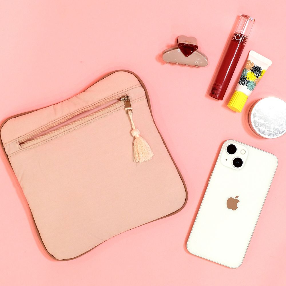 
  Plus Anq(プラスアンク) おしゃれキャット デザイン パデッドポーチ