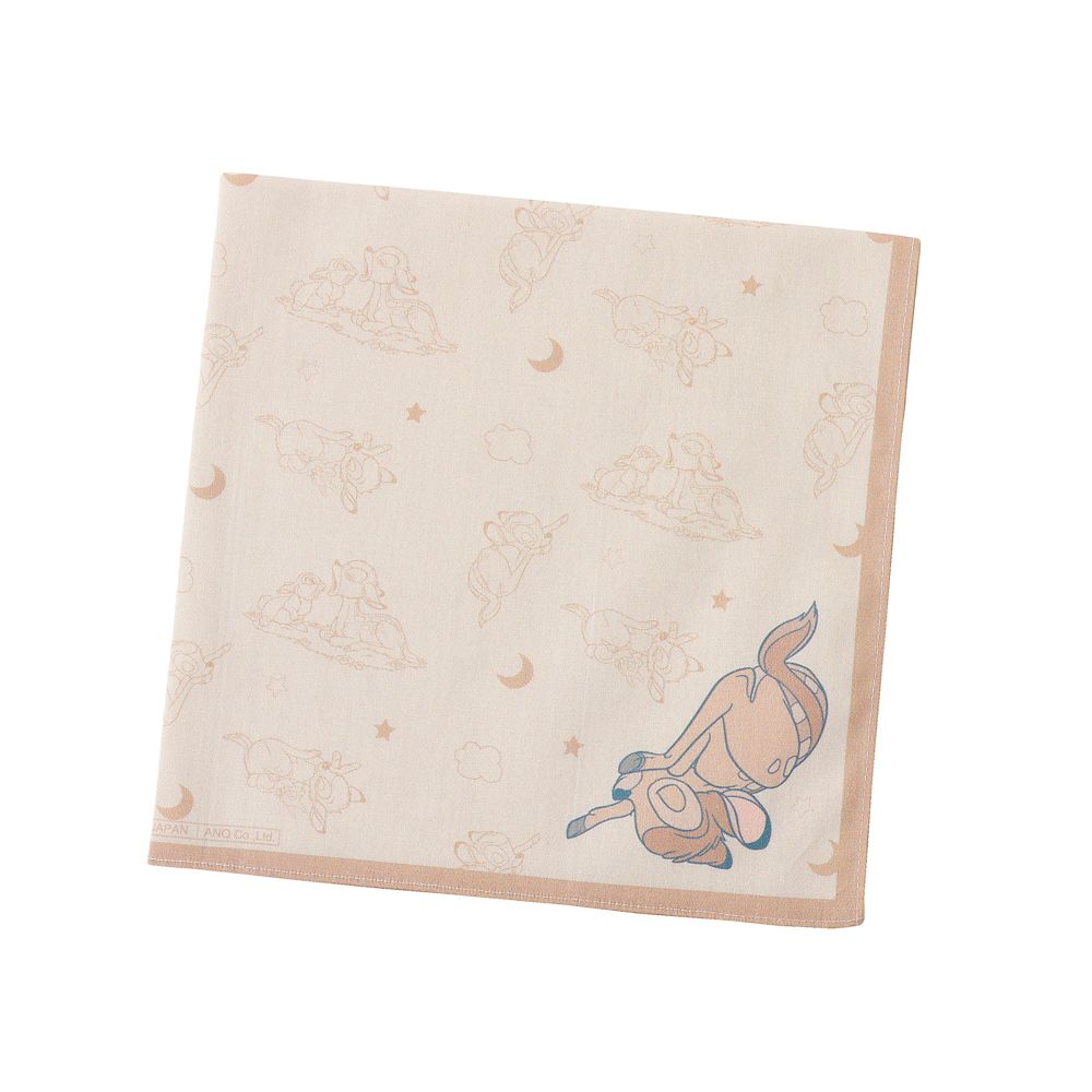 【Plus Anq(プラスアンク)】バンビ デザイン おやすみハンカチ