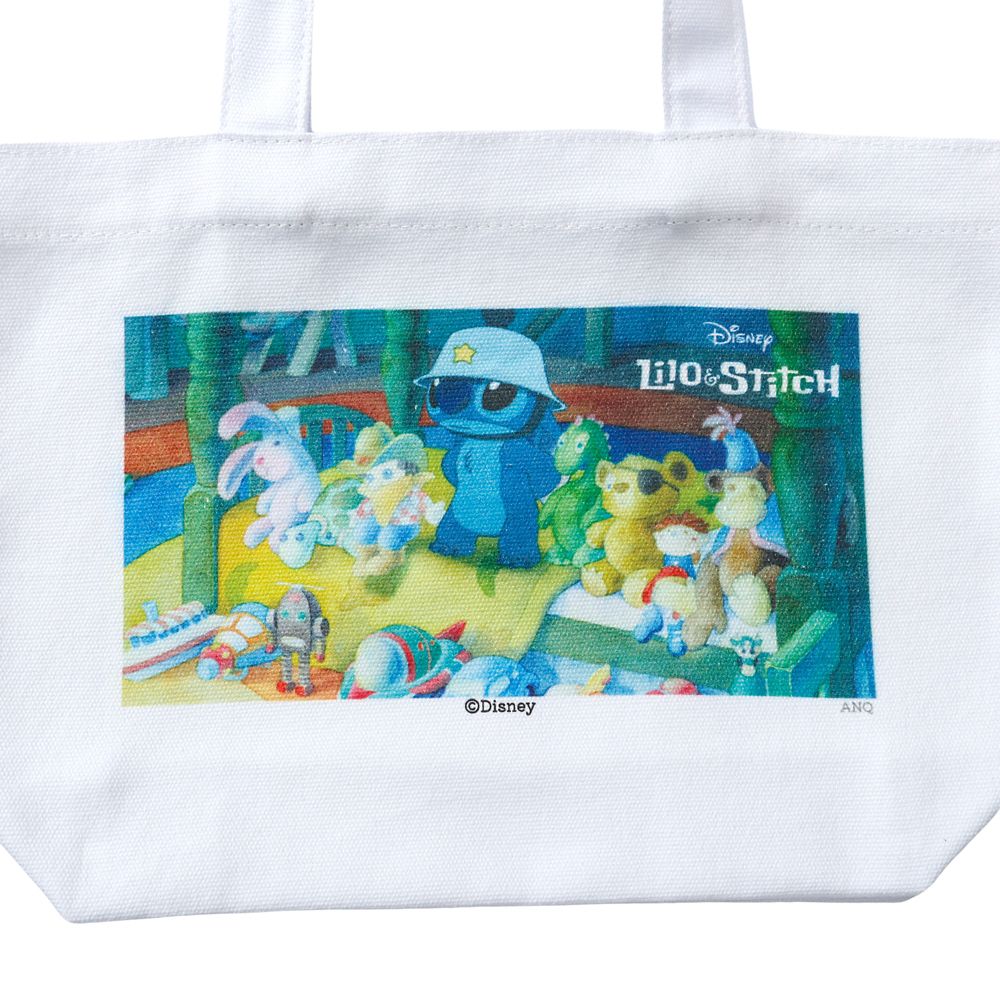 【Plus Anq(プラスアンク)】リロ＆スティッチ デザイン MOVIE COLLECTION キャンバストート