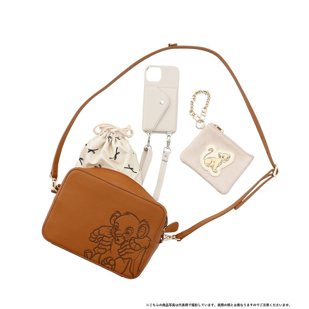 【Plus Anq(プラスアンク)】おしゃれキャット デザイン レザークロスボディバッグ