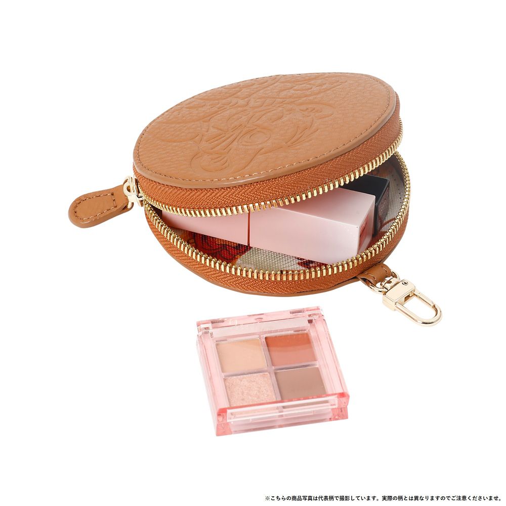 【Plus Anq(プラスアンク)】 ライオン・キング / シンバ / 誕生 デザイン レザーラウンドポーチ