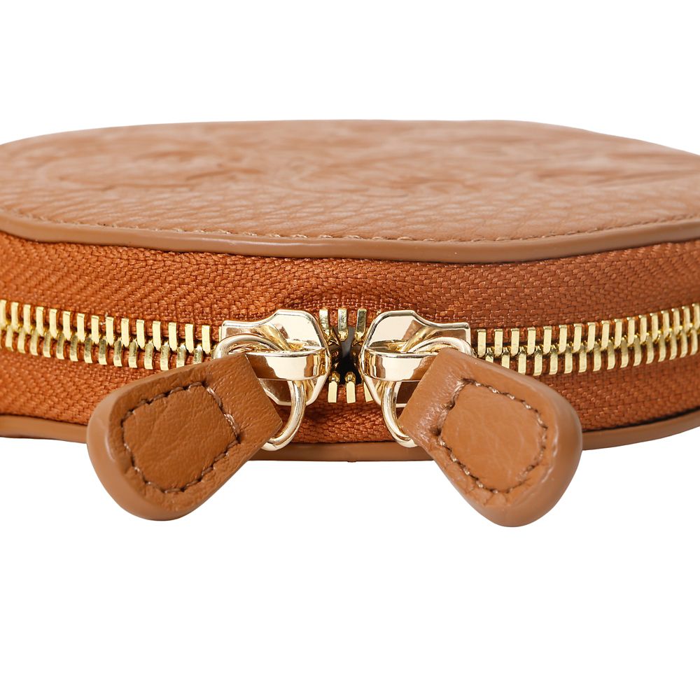 【Plus Anq(プラスアンク)】 ライオン・キング / シンバ / 誕生 デザイン レザーラウンドポーチ