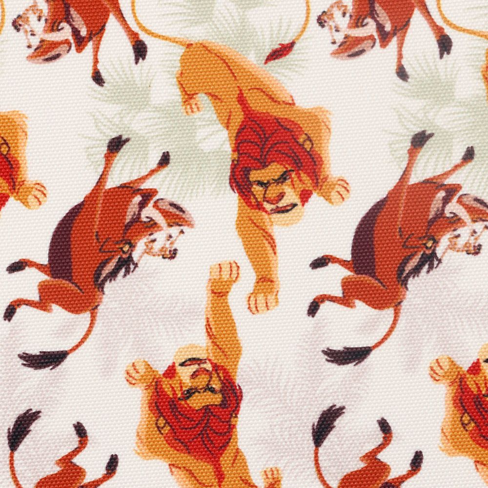 【Plus Anq(プラスアンク)】ライオン・キング/シンバ/ デザイン レザーラウンドポーチ