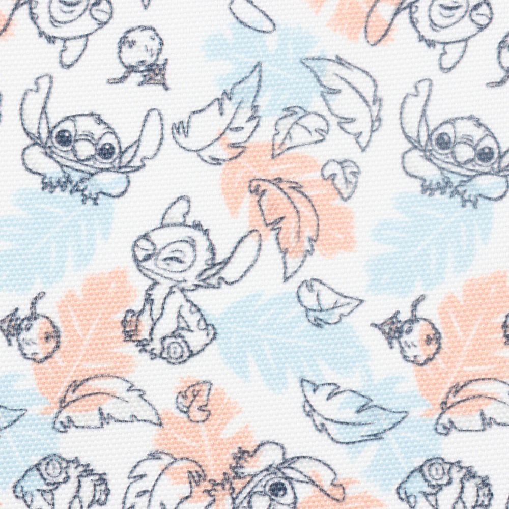 【Plus Anq(プラスアンク)】リロ＆スティッチ A デザイン ラウンドポーチ