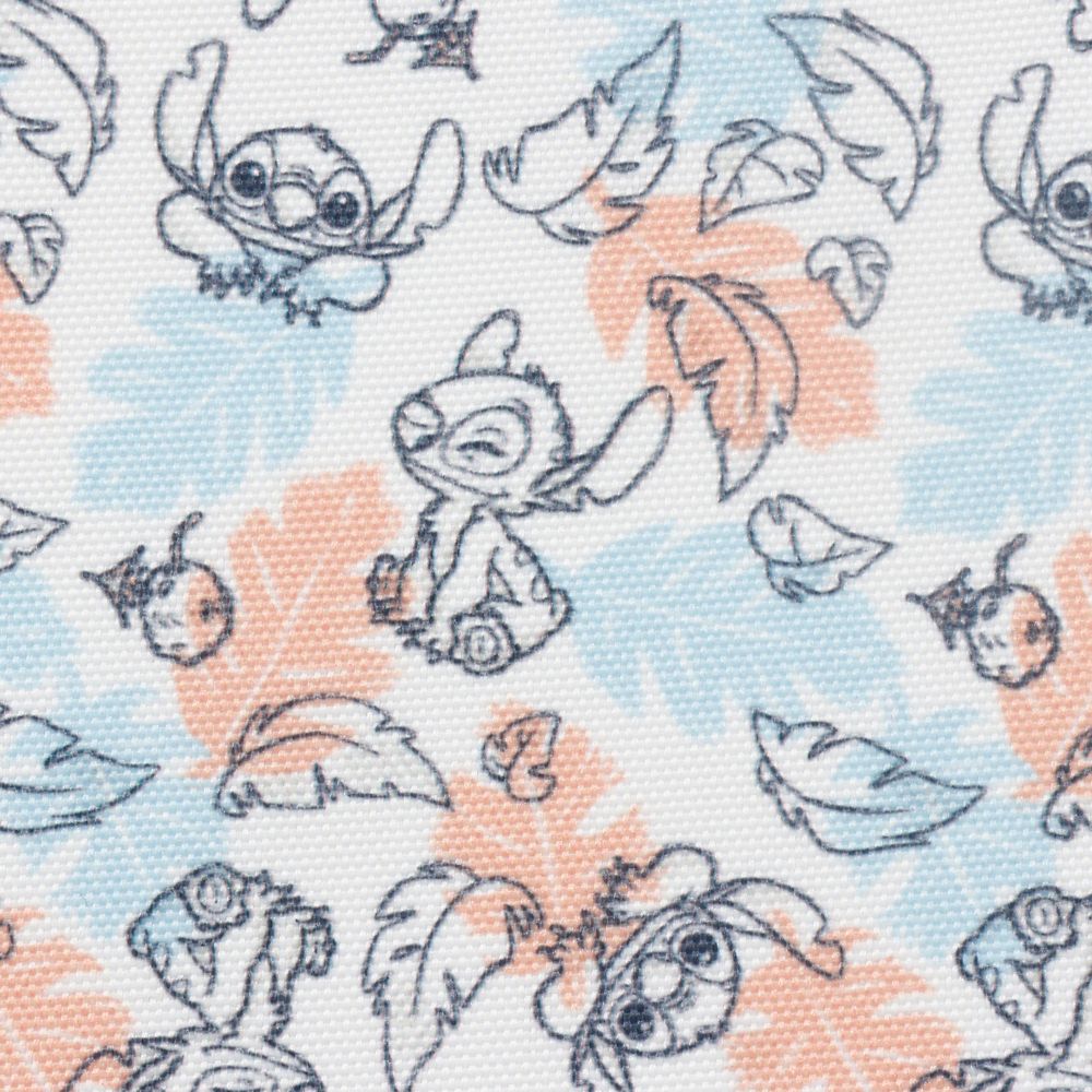 【Plus Anq(プラスアンク)】リロ＆スティッチ B デザイン ラウンドポーチ