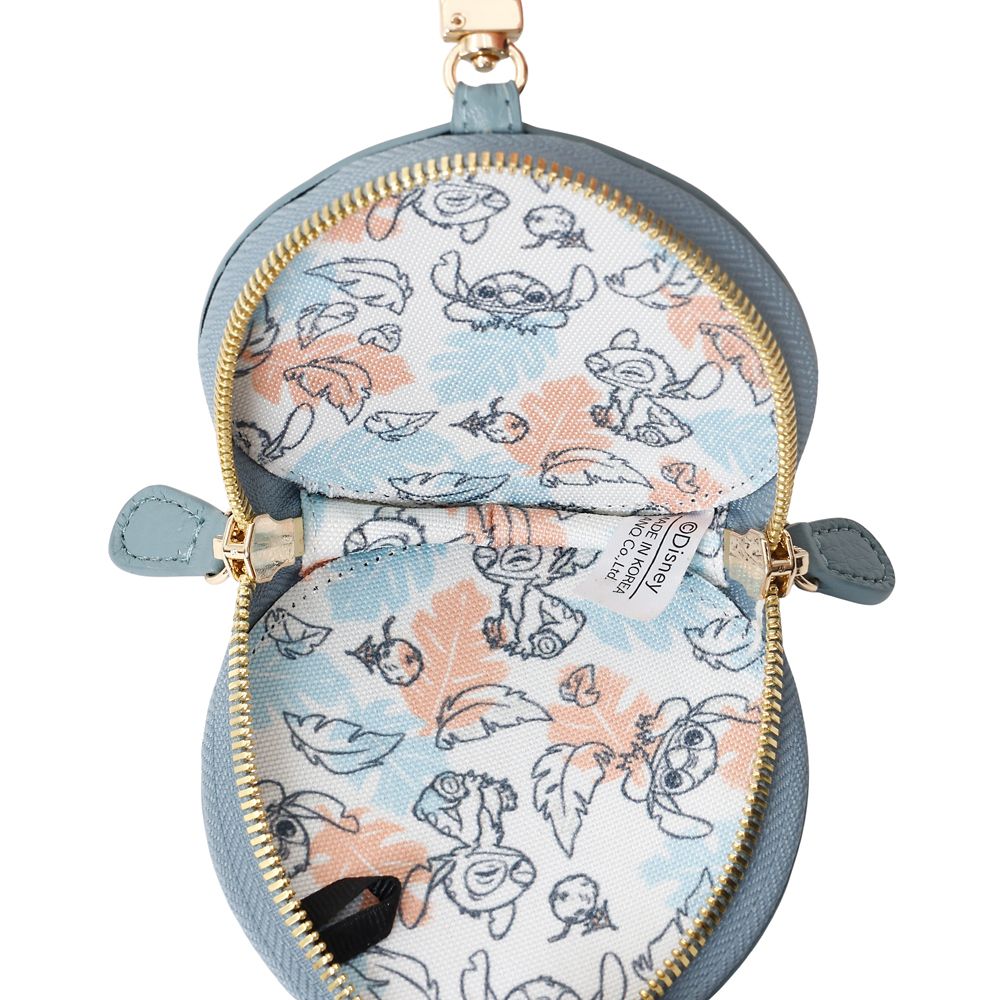 【Plus Anq(プラスアンク)】リロ＆スティッチ B デザイン ラウンドポーチ