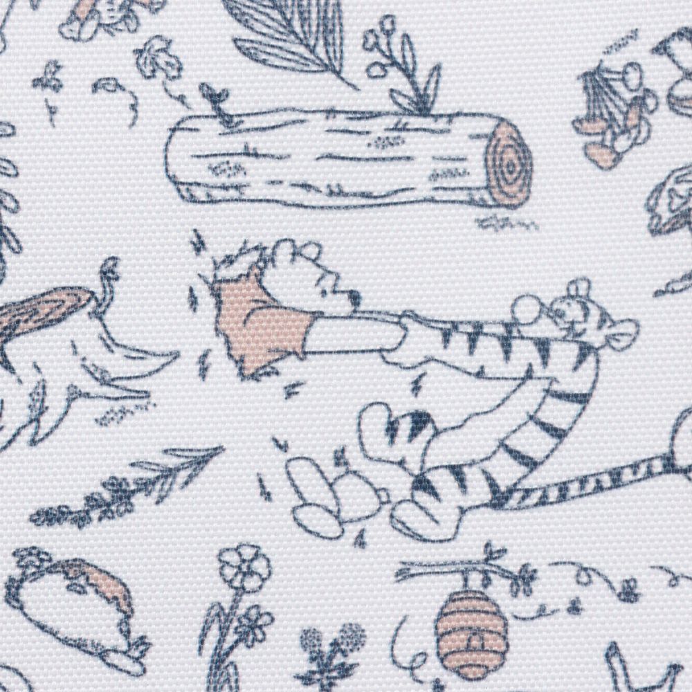 【Plus Anq(プラスアンク)】 くまのプーさん/プー/ティガー デザイン レザーラウンドポーチ