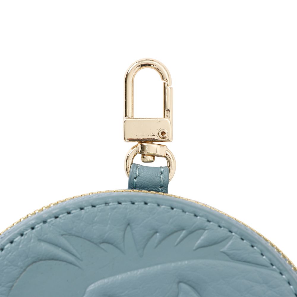 【Plus Anq(プラスアンク)】 くまのプーさん/イーヨー/ピグレット デザイン レザーラウンドポーチ