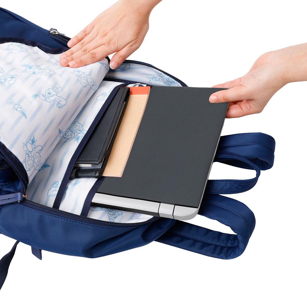 【Plus Anq(プラスアンク)】 リロ＆スティッチ デザイン PCリュック