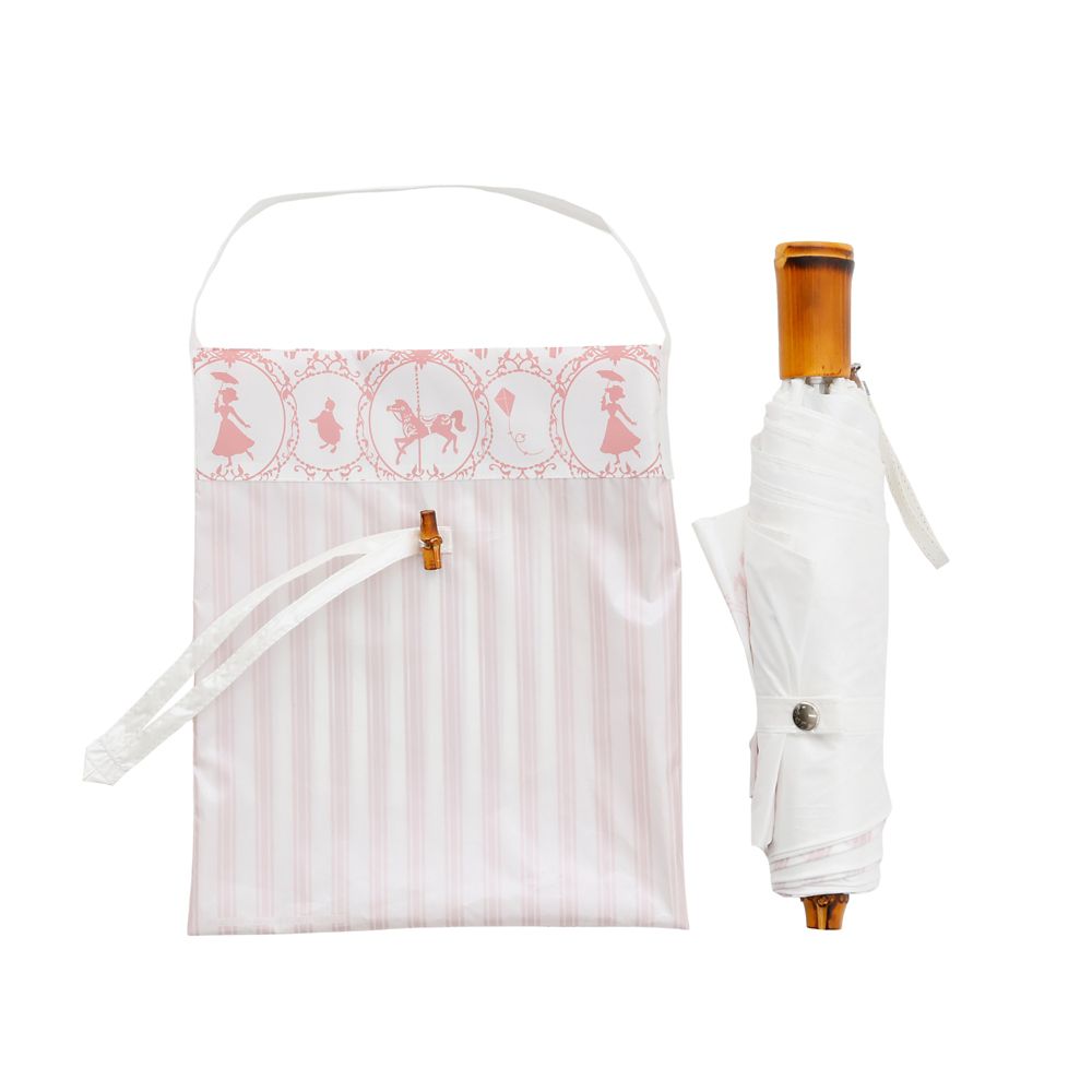 【Plus Anq(プラスアンク)】メリー・ポピンズ デザイン 晴雨兼用傘